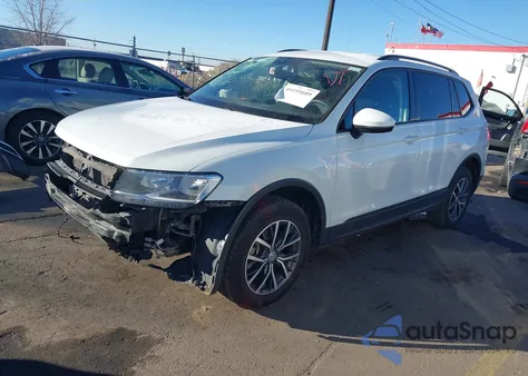 2021 Volkswagen Tiguan 2.0T S z USA, uszkodzony, nr VIN 3VV0B7AX0MM155974